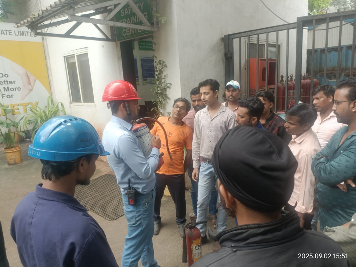 Fire safety training session